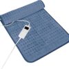 Vilicert Electric Heating Pad for Back Pain & Cramps - Fast Heating, 6 Temp Settings, Auto-Off, Ultra-Soft Machine Washable Heat Therapy for Neck, Shoulder, Menstrual Relief & Muscle Relaxation