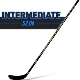 Franklin Sports NHL Ambush Junior Street Hockey Stick - One-Piece Wood & Fiberglass Construction with ABS Blade - Officially Licensed - Available in 46", 52", 58"