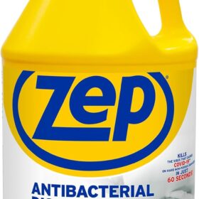 Zep Commercial Antibacterial Hospital-Grade Disinfectant Cleaner with Lemon – 1 Gallon