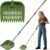 Chicken Coop Poop Scoop with Long Handle – 2-in-1 Rake & Sifter Tool for Sand, Bedding & Poultry Waste – Heavy Duty Backyard Chicken Keeping Supplies