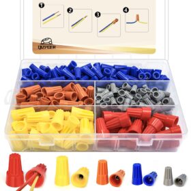 330-Piece Electrical Wire Connector Kit – Twist-on Splice Nuts Assortment for Safe Wiring Connections