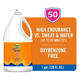 Banana Boat Sport Ultra SPF 50 Sunscreen Lotion – Oxybenzone-Free, Sweat & Water Resistant, 12 fl oz
