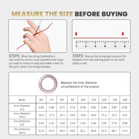 Smart Ring Health & Fitness Tracker – Heart Rate, Sleep & Steps Monitor with IP68 Waterproof, Remote Camera Control & No App Fees (Rose Gold, Size 11)