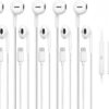 5-Pack USB-C Earbuds with Microphone & Volume Control – Wired Type-C Headphones Compatible with iPhone 17/16/15, Samsung Galaxy S25/S24, iPad & More (4ft/1.2m)