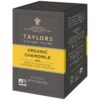 Taylors of Harrogate Organic Chamomile Tea - 50 Caffeine-Free Pillow Teabags for Soothing, Relaxation, and Sleep Support