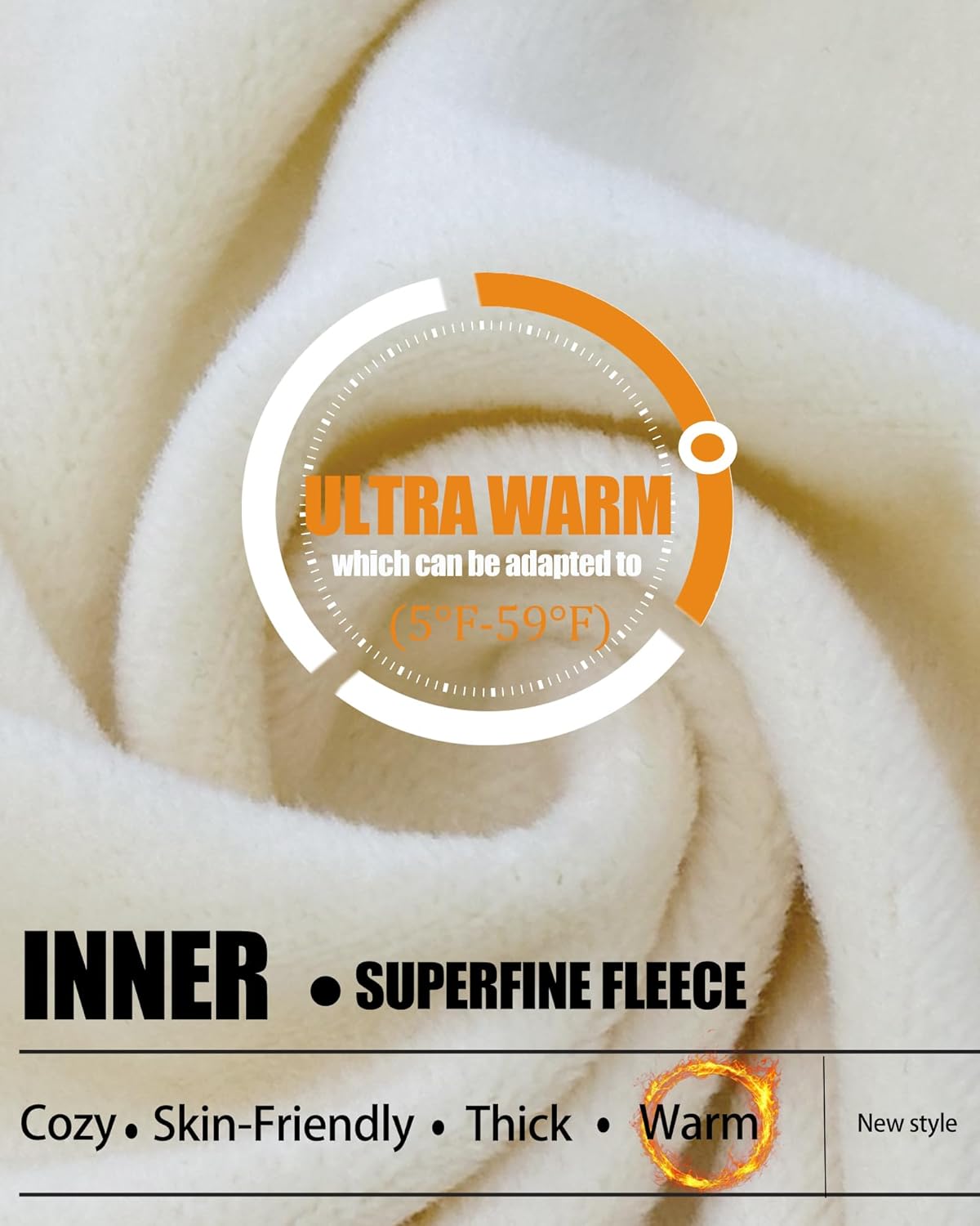 Premium Fleece Lined Wool Beanie for Men & Women – Thermal Soft Skull Cap for Skiing, Snowboarding & Cold Weather