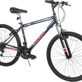 Dynacraft Magna Echo Ridge Mountain Bike – 24-Inch Wheels with Full Suspension, Front and Rear Linear Pull Brakes for Teens and Adults