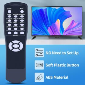 PZL Replacement Remote Control Compatible with Pyle Home Theater Power Amplifier Systems PT272AUBT & PT270AIU