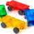 Magnetic Tiles Cars Expansion Set – 4 PC Universal Vehicle Bases for Educational Building Blocks