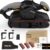 Jellas 7-Amp Variable Speed Belt Sander, 3x21-Inch Portable or Benchtop Sander with Dust Bag, Vacuum Adapter, and 10 Sanding Belts Included