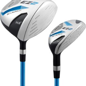 IZZO Golf EZ2 14-Piece Complete Men's Right Handed Golf Club Set with Stand Bag & Putter