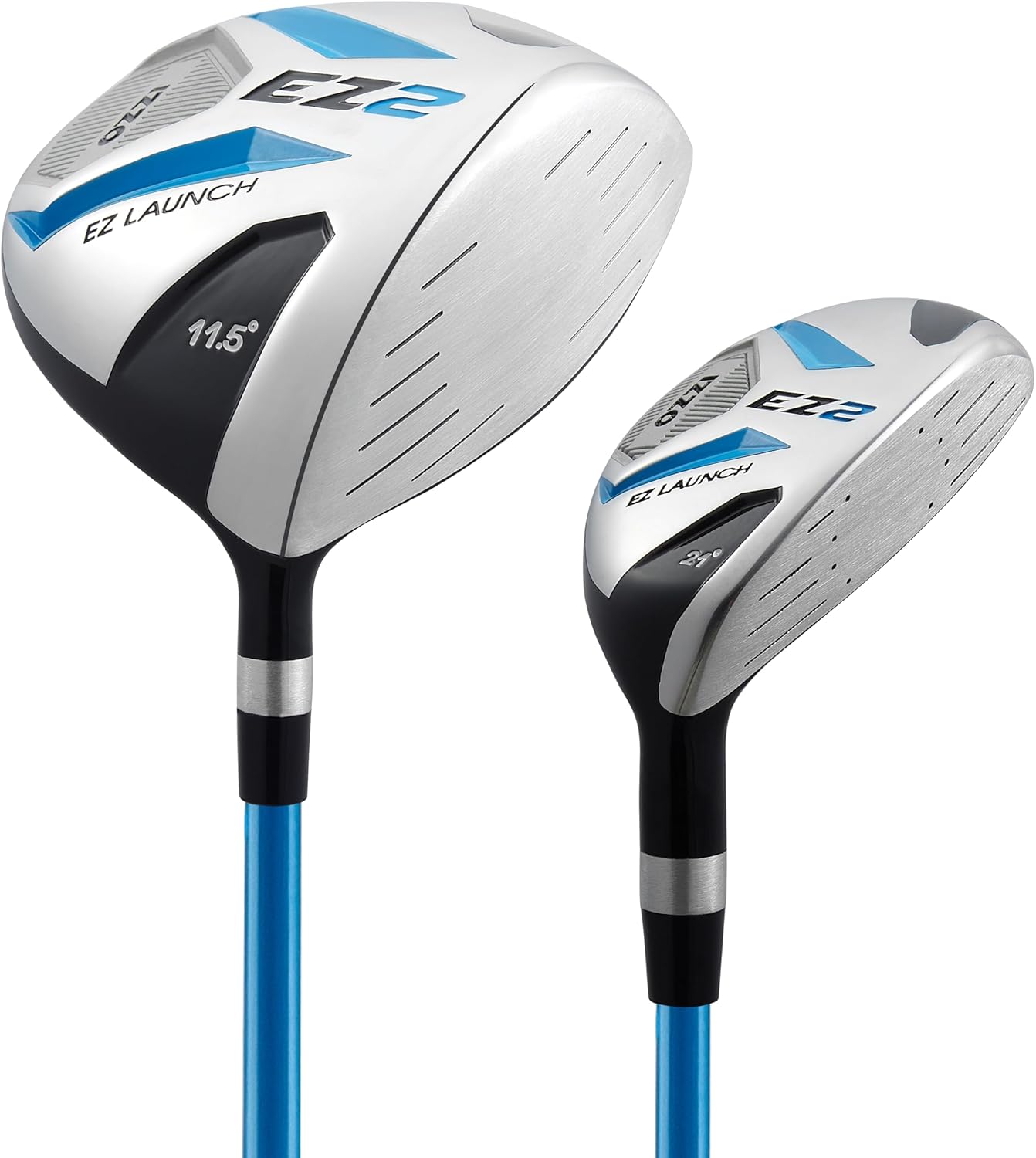 IZZO Golf EZ2 14-Piece Complete Men's Right Handed Golf Club Set with Stand Bag & Putter