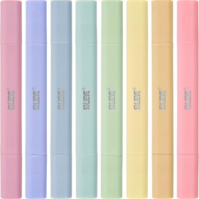 BLIEVE Bible Highlighters No Bleed Through – Dual Tip Journaling Pens & Aesthetic Study Accessories (Candy)