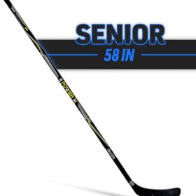 Franklin Sports NHL Ambush Junior Street Hockey Stick - Wood & Fiberglass Shaft with Durable ABS Blade
