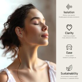 High Fidelity Concert Ear Plugs – 30dB Noise Reduction for Musicians, Festivals, and Hearing Protection