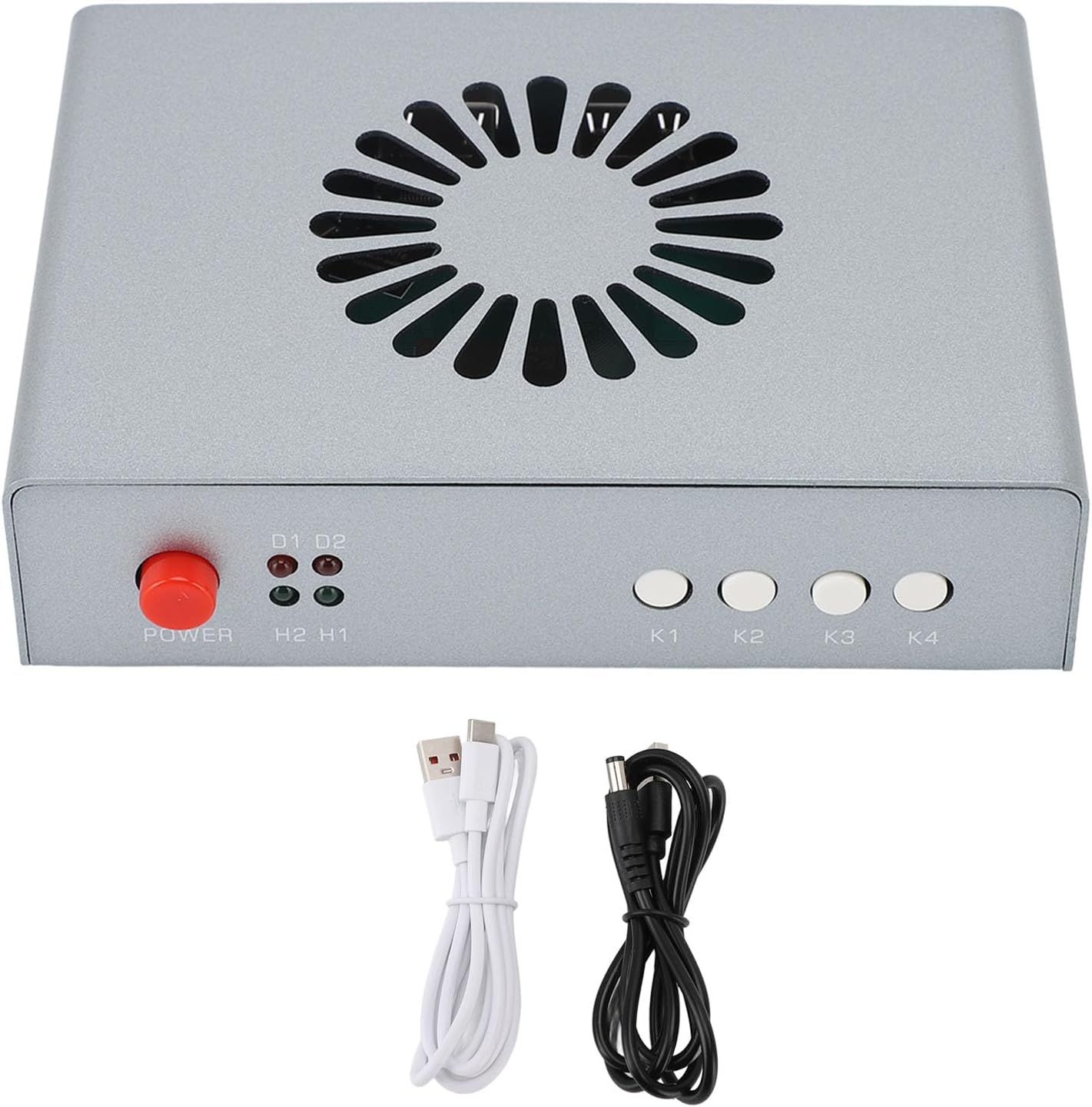 DMA Fuser, 2K 144Hz HDMI Synthesizer & Signal Overlay Adapter, DC 12V Lossless HD Interface for Gaming & Conferencing
