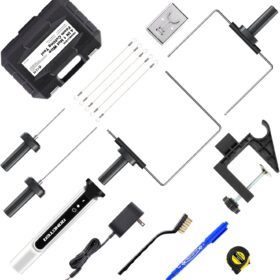 4-in-1 Hot Wire Foam Cutter Kit – 15W Heated Styrofoam Cutting Tool with Case, Multiple Blades, and Safety Stand for DIY Crafts & Modeling