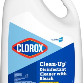 CloroxPro Clean-Up Disinfectant Cleaner with Bleach – 128 oz Refill Bottle | Kills COVID-19, Bacteria & Viruses