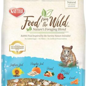 Kaytee Food from The Wild Natural Hamster Food – 2 lb Foraging Blend with Probiotics