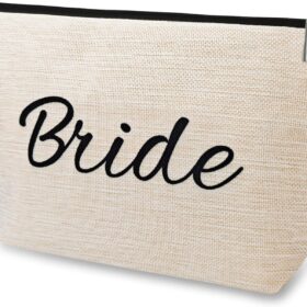 DJOLY Future Mrs Makeup Bag – Chic Bridal Shower & Bachelorette Gift for Bride To Be