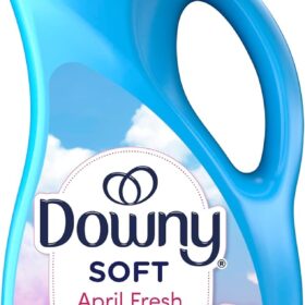 Downy April Fresh Liquid Fabric Conditioner, 2 in 1 Soft & Fresh, 44 fl oz (60 Loads)