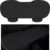 Premium Rear Seat Cover for Cars - Breathable, Non-Slip Bench Seat Protector with Side Storage Pockets - Universal All-Season Back Seat Mat for SUVs, Trucks & Sedans
