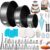 RFAQK 150-Piece Cake Baking & Decorating Set – 3 Non-Stick Springform Pans (4, 7, 9 Inch) with Icing Tips, Leveler & Supplies
