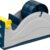 Excell ET-12270 Heavy-Duty Twin-Roll Steel Desk Tape Dispenser - 2 Inch Width, Non-Slip Base