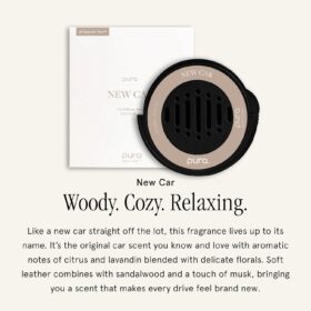 Pura Car Fragrance Refill - New Car Scent - Smart Diffuser Oil - Premium, Long-Lasting Aromatherapy for Vehicles - 30 Day Supply