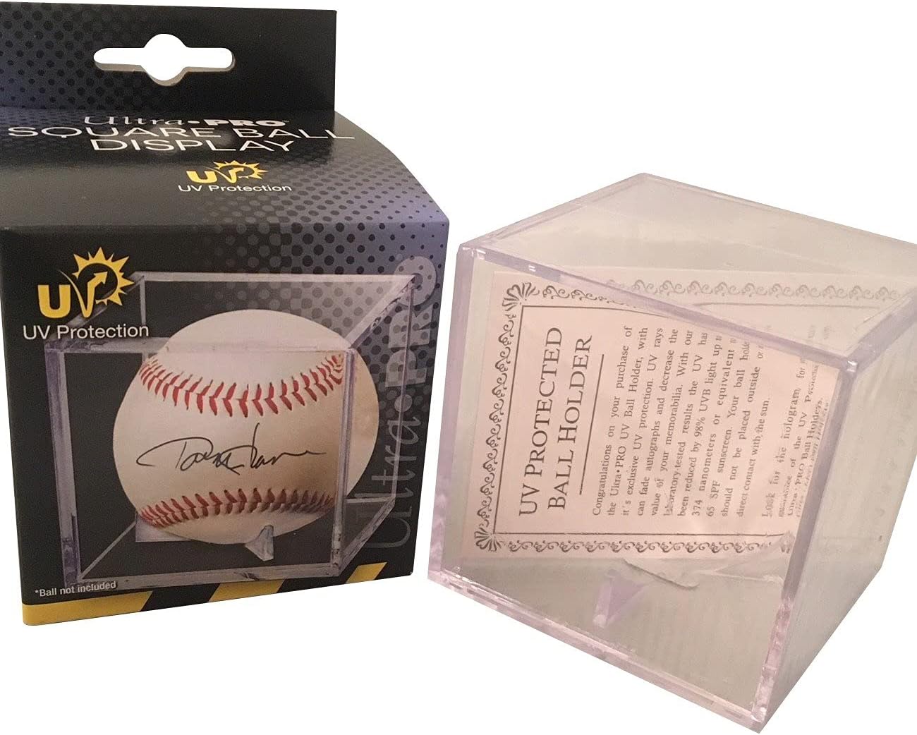 Freddie Freeman Autographed 2024 World Series Baseball with UV Display Case & MLB Hologram COA