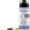 Wahl USA 4-in-1 Pet Waterless No Rinse Shampoo – Lavender & Chamomile Dry Shampoo for Dogs & Cats - Easy Clean, Condition, Detangle & Moisturize Formula (7.1 Oz)