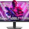 SANSUI 24 Inch Gaming Monitor - 1080P FHD, 200Hz Refresh Rate, 1ms MPRT, FreeSync, HDR, Frameless Design with VESA Mount (HDMI Cable Included)