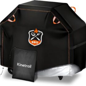 Premium 58 Inch Heavy Duty BBQ Grill Cover – Waterproof, UV Resistant & Windproof Universal Fit for Gas, Charcoal & Pellet Grills