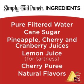 Simply Fruit Punch All-Natural Juice Drink - 52 Fl Oz Bottle