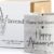 Happy Anniversary Lavender Scented Candle - Romantic Ceramic Jar Gift for Couples, Him & Her - Long Burning Home Décor