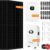 5500W Off-Grid Solar Power System Kit – 10kW Inverter, 10.5kWh LiFePO4 Battery & 10x 550W Bifacial Panels for Home, Cabin & Backup