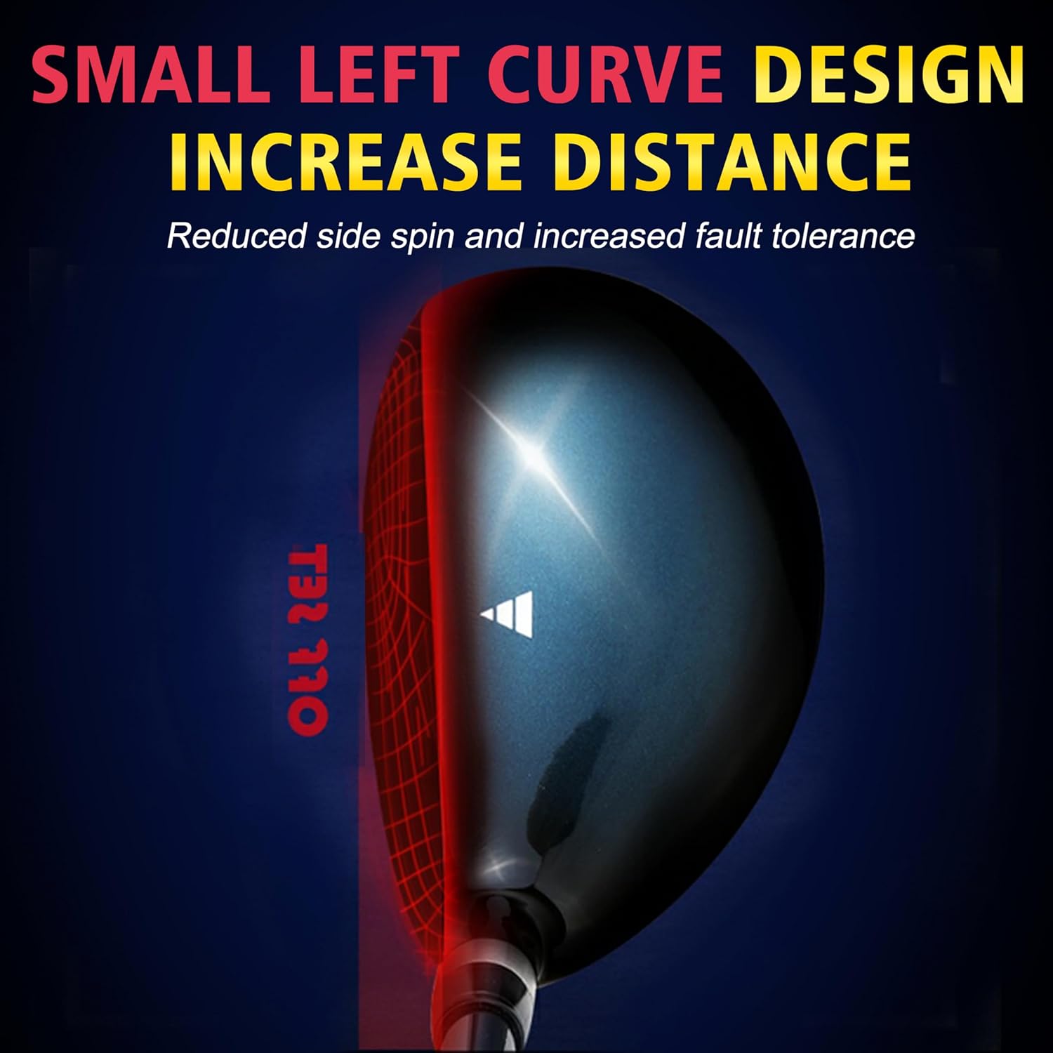 PGM G300 Men's Complete 12-Piece Golf Club Set – Titanium Driver, Draw-Biased Hybrid, Stainless Steel Irons, Alignment Putter & Stand Bag with Headcovers