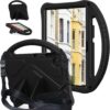 Cooper Cases Heavy Duty EVA Case for Lenovo Tab TB-311/WIFI 10.1 (2025) - Kids Shockproof Cover with Handle, Kickstand & Shoulder Strap - Black