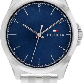 Tommy Hilfiger Men's Classic Stainless Steel Quartz Watch – 42mm Casual Wristwear with 3ATM Water Resistance