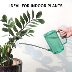 ONEDONE 3-Piece Indoor Plant Watering Can Set – 34oz Long Spout Pot, Adjustable Mister Spray Bottle & 8oz Squeeze Bulb for Succulents, Seedlings & Humidity Control