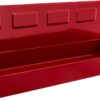 TCP Global 12-Inch Magnetic Tool Shelf | Heavy-Duty Toolbox Organizer & Garage Storage Tray with Screwdriver Slots