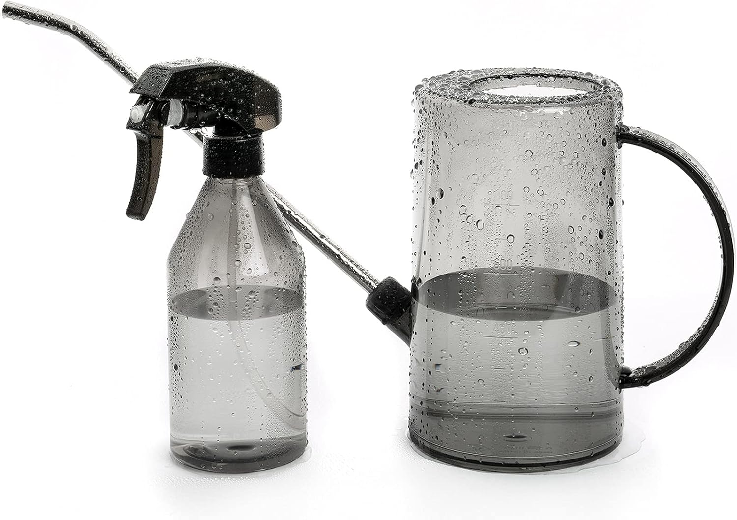 1 Liter Indoor Watering Can with Long Spout & Bonus Mister Bottle for House Plants, Succulents, and Bonsai