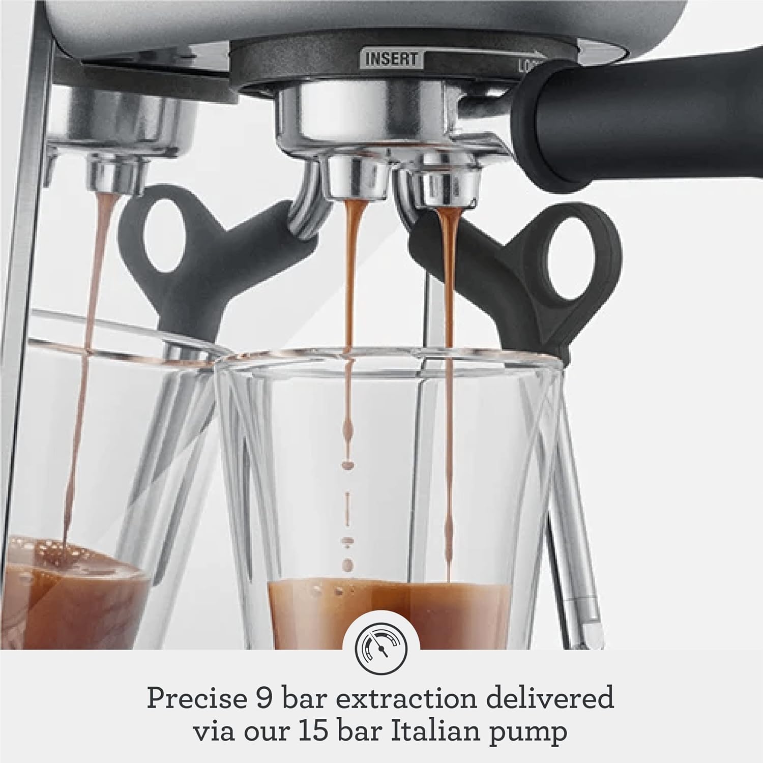 Breville Bambino BES450BSS Espresso Machine - Brushed Stainless Steel, 3rd Generation