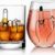 Mr. & Mrs. Ring Finger Wine & Whiskey Glass Set – Funny Engagement, Wedding, or Bridal Shower Gift for Couples