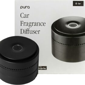 Pura Smart Car Fragrance Diffuser - Portable App-Controlled Air Freshener with Auto On/Off & Intensity Settings - Premium Scent Delivery System (Fragrances Sold Separately)