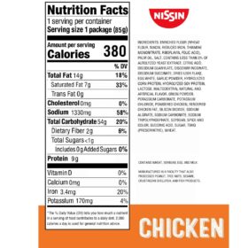 Nissin Top Ramen Chicken Flavor Noodle Soup, 3 Oz (Pack of 24) - Original Instant Ramen with No Added MSG