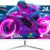 Gawfolk 24.5 Inch Gaming Monitor – 200Hz 1080P FHD, FreeSync, Frameless VA Display with Built-in Speakers, HDMI & DP (White)