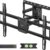 USX Mount Full Motion TV Wall Mount - Heavy Duty Articulating Arm for 42-90 inch TVs, Fits VESA up to 600x400mm, Dual Swivel & Tilt, Supports 132lbs