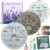 ETSPIL 3-Pack Embroidery Starter Kit for Beginners – Pre-Stamped Floral Patterns, 7.8” Hoop, Floss, Needles & Tutorials – DIY Needlework Craft Gift for Women