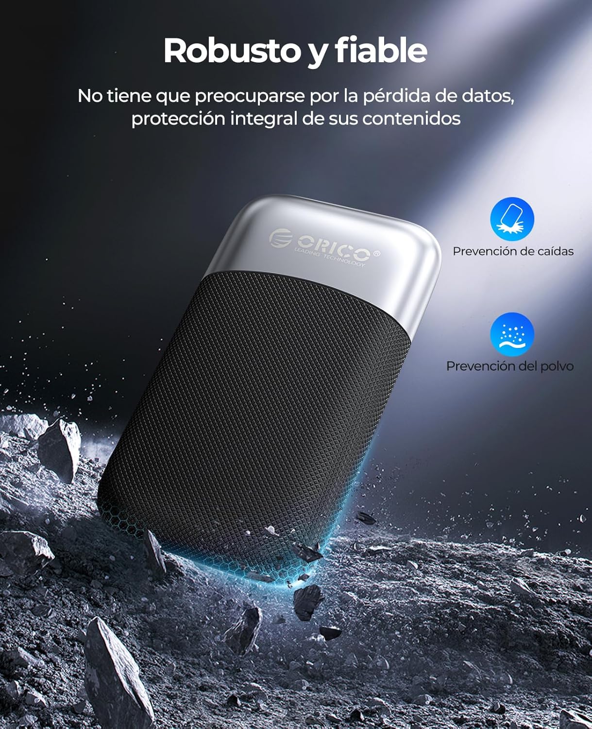 ORICO 512GB Portable External SSD - USB 3.2 Gen 2x2 up to 2000MB/s, Ultra-Fast Type-C Solid State Drive for Laptop, Smartphone, and Tablet (Model M20)